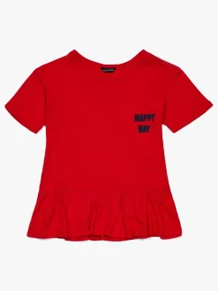 Børn LucaLola Overdele-Luca & Lola Alma T-Shirt, Red