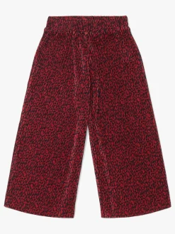 Børn LucaLola Underdele-Luca & Lola Enrica Bukser, Red Leopard