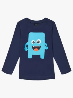 Overdele|LucaLola Luca & Lola Gabriel Langærmet T-Shirt, Navy Blå