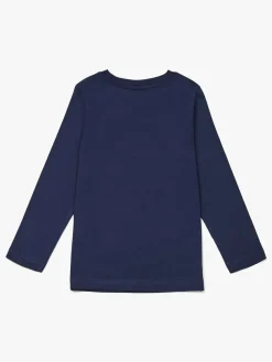 Overdele|LucaLola Luca & Lola Gabriel Langærmet T-Shirt, Navy Blå