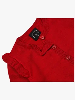 Børn LucaLola Overdele-Luca & Lola Giana Cardigan Baby, Red