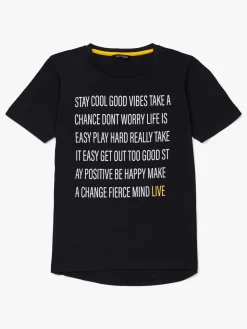 Overdele|LucaLola Luca & Lola Gino T-Shirt, Black Sort