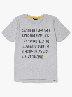 Overdele|LucaLola Luca & Lola Gino T-Shirt, Grey Grå