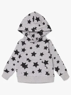 Overdele|LucaLola Luca & Lola Igor Hoodie, Grey Melange/Stars