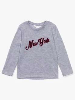 Overdele|LucaLola Luca & Lola Lauro Langærmet T-Shirt, Grey Melange