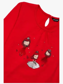 Overdele|LucaLola Luca & Lola Martina Top 2-pak, Red/White Rød/Hvid