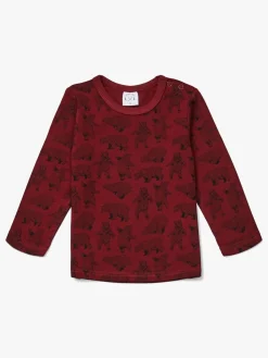 Overdele|LucaLola Luca & Lola Montay Langærmet T-Shirt 2-pak, Red Rød/Hvid