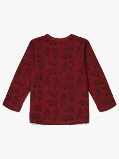 Overdele|LucaLola Luca & Lola Montay Langærmet T-Shirt 2-pak, Red Rød/Hvid