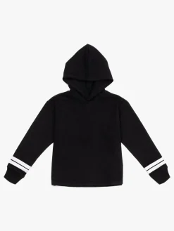 Overdele|LucaLola Luca & Lola Nella Hoodie, Black/Stripes Sort