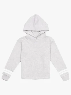 Overdele|LucaLola Luca & Lola Nella Hoodie, Grey Melange/Stripes Grå