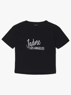 Overdele|LucaLola Luca & Lola Noemi T-Shirt, Black Sort
