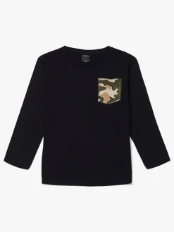 Børn LucaLola Overdele-Luca & Lola Piero Langærmet T-Shirt, Black