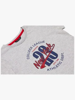 Overdele|LucaLola Luca & Lola Riccione T-Shirt 2-pack, Grey/Red Grå/Rød