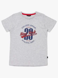 Overdele|LucaLola Luca & Lola Riccione T-Shirt 2-pack, Grey/Red Grå/Rød