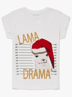 Overdele|LucaLola Luca & Lola Top Lama Drama, Bright White