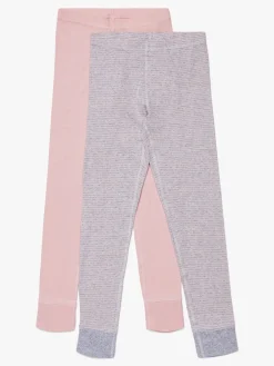 Undertøj|LucaLola Luca & Lola Toto Lange Underbukser 2-pak, Pink/Stripes Lyserød/Grå