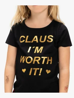 Børn LucaLola Overdele-Luca & Lola T-shirt Worth It, Black