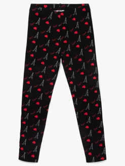 Underdele|LucaLola Luca & Lola Venetia Lange Lange Leggings 2-pak, Black/Red