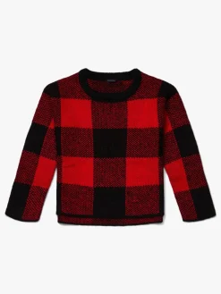 Uldtøj|Overdele|LucaLola Luca & Lola Venezia Trøje, Red/Black Rød/Sort