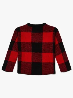 Uldtøj|Overdele|LucaLola Luca & Lola Venezia Trøje, Red/Black Rød/Sort