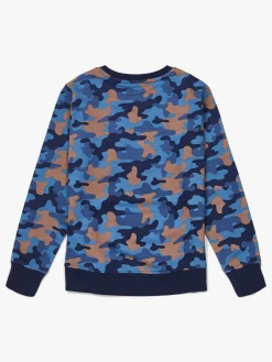 Overdele|LucaLola Luca & Lola Vincenzo Trøje, Blue Camouflage