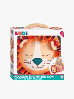 Babylegetøj|Ludi Aktivitetslegetøj Oppusteligt Cylinder Løve