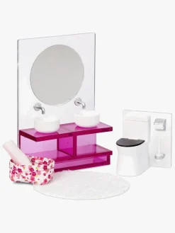 Lundby Dukker & Bamser-Dukkehusmøbler Badeværelse Møbelsæt