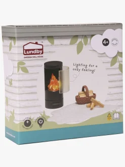 Dukker & Bamser|Lundby Dukkehustilbehør Pejsesæt