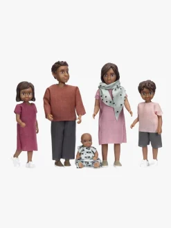 Dukker & Bamser|Lundby Dukkesæt Familien Nikki Flerfarvet