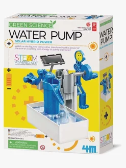 4M Eksperimenter & Videnskab-Green Science Sol- og batteridrevet Forskersæt Vandpumpe