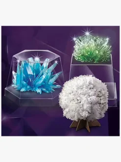 4M Eksperimenter & Videnskab-KidzLabs Eksperiment Krystaldyrkningssæt