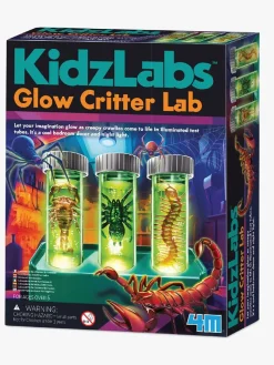 Eksperimenter & Videnskab|4M KidzLabs Eksperimentsæt Lysende Væsner Flerfarvet