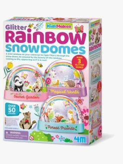 Kreativt Legetøj|4M KidzMaker DIY-sæt Regnbue Snekugle Flerfarvet