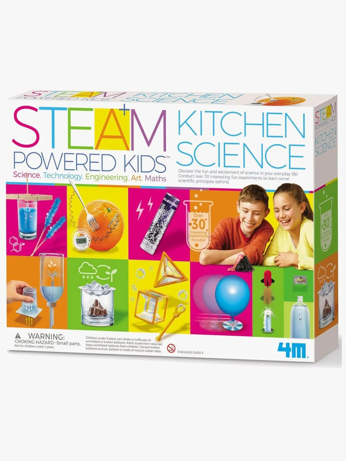 4M Eksperimenter & Videnskab-STEAM Powered Kids Eksperimentsæt Køkkensæt