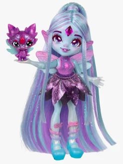 Legetøjsfigurer|MagicMixies Magic Mixies Pixlings Galaxy Hair Legesæt Flyt Blå/Lilla