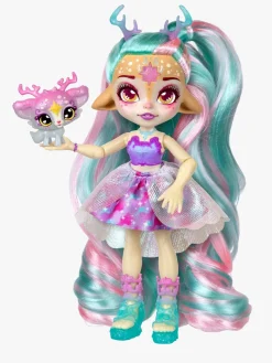 MagicMixies Legetøjsfigurer-Magic Mixies Pixlings Galaxy Hair Legesæt Deerlee