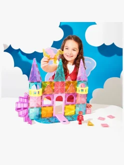 Lærerig Leg|MagnaTiles MAGNA-TILES Castle Deluxe Byggesæt 48 Dele