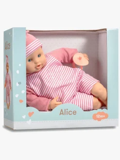 Dukker & Bamser|Magtoys Babydukke Alice 30 Cm Lyserød