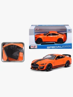 Legetøjsbiler & -Fartøjer|Maisto Ford Mustang Shelby GT500 2020 Modelbil 1:24 Orange