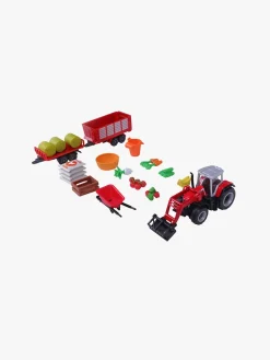 Maisto Legetøjsbiler & -Fartøjer-Mini Working Machines Bondegårdssæt Massey Ferguson