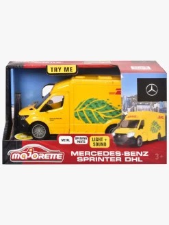 Majorette Legetøjsbiler & -Fartøjer-Grand Series Bil Mercedes-Benz Sprinter DHL