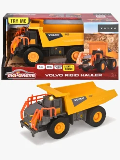 Legetøjsbiler & -Fartøjer|Majorette Grand Series Volvo R45D Ladvogn Gul