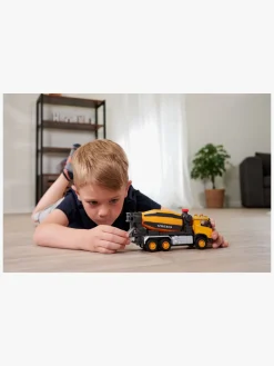 Legetøjsbiler & -Fartøjer|Majorette Grand Series Volvo Cementbil Gul