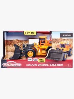 Legetøjsbiler & -Fartøjer|Majorette Grand Series Volvo L350H Gravko Gul