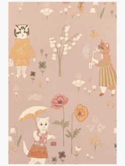 Børn Majvillan Interiør-Tapet Catwalk, Dusty Lilac