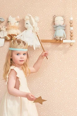 Interiør|Majvillan Tapet Dots, Soft Pink Flerfarvet/Lyserød