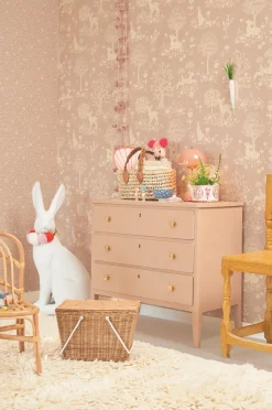 Interiør|Majvillan Tapet Flora, Dreamy Lilac