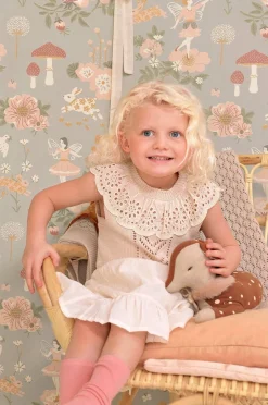 Interiør|Majvillan Tapet Old Garden, Bluegrey Flerfarvet