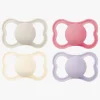Sutter & Suttesnore|MAM Air Silikone Sutter 16-36m 4-pak, Pink/Neutral