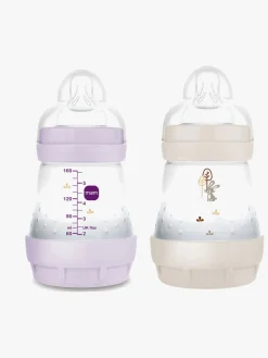 Spisetid|MAM Easy Start Sutteflaske Anti-kolik 160 ml 2-pak, Pink/Neutral